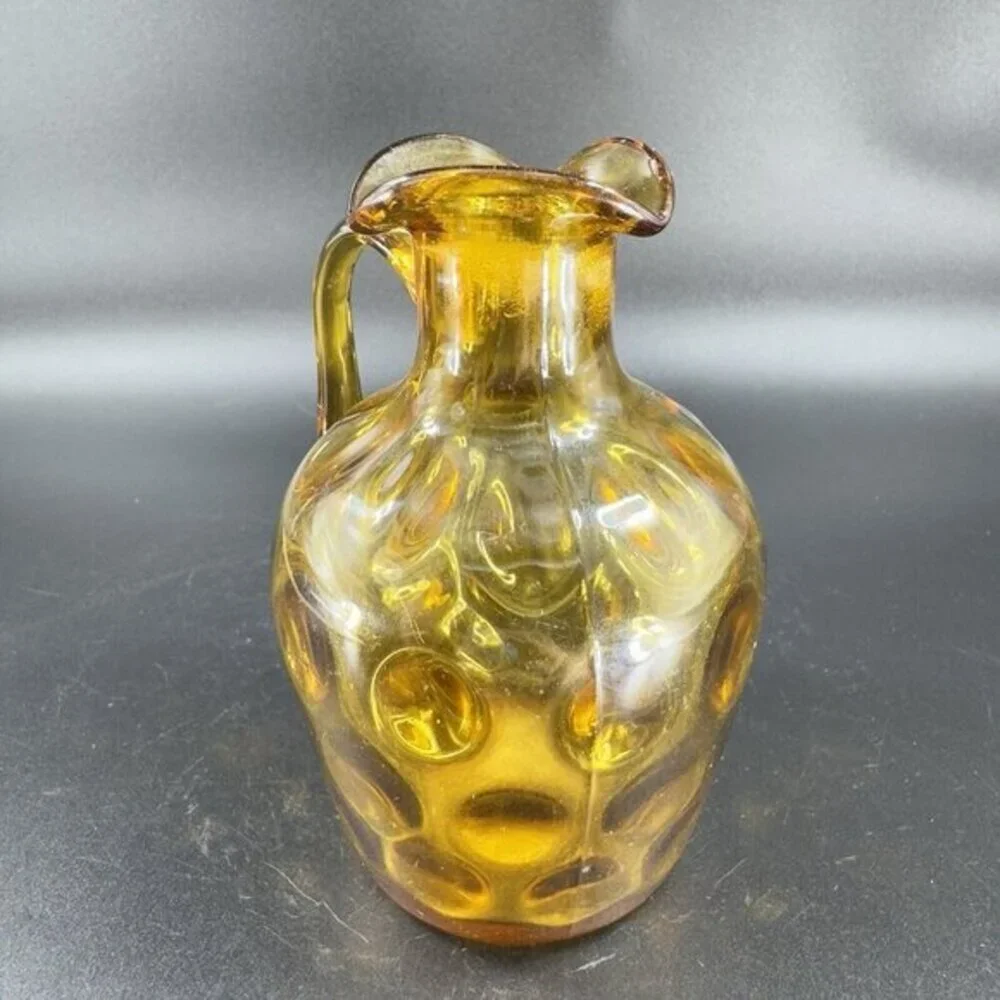 Glass Cruet antique amber